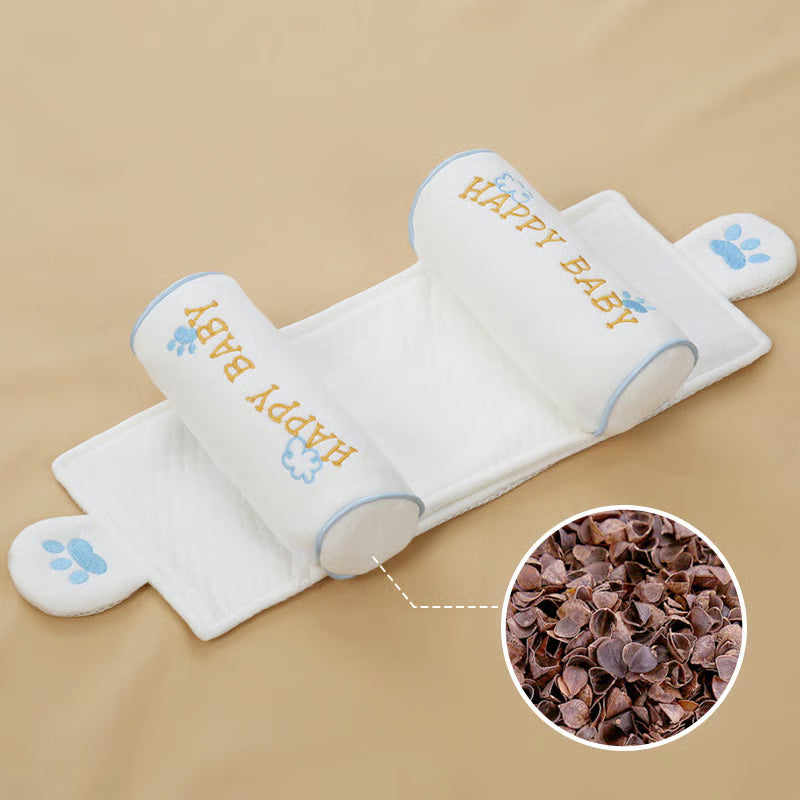 Adjustable Baby Head Shaping Pillow Soft Memory Foam Infant Pillow
