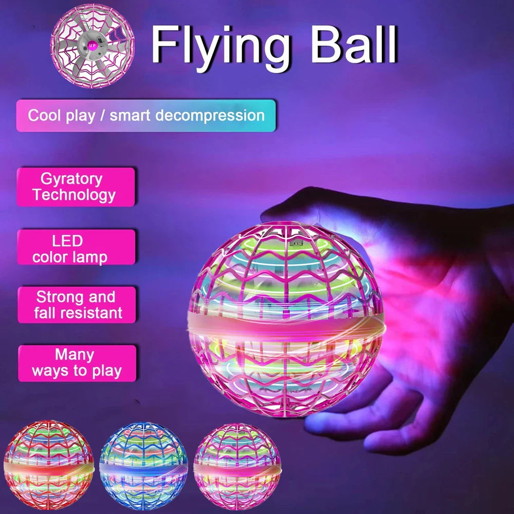 Flying Ball Magic Boomerang Spinner Double Pass Flying Toy